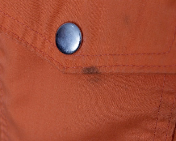 Vintage 70s Hunting Coat Jacket Sherpa Lined Oran… - image 6