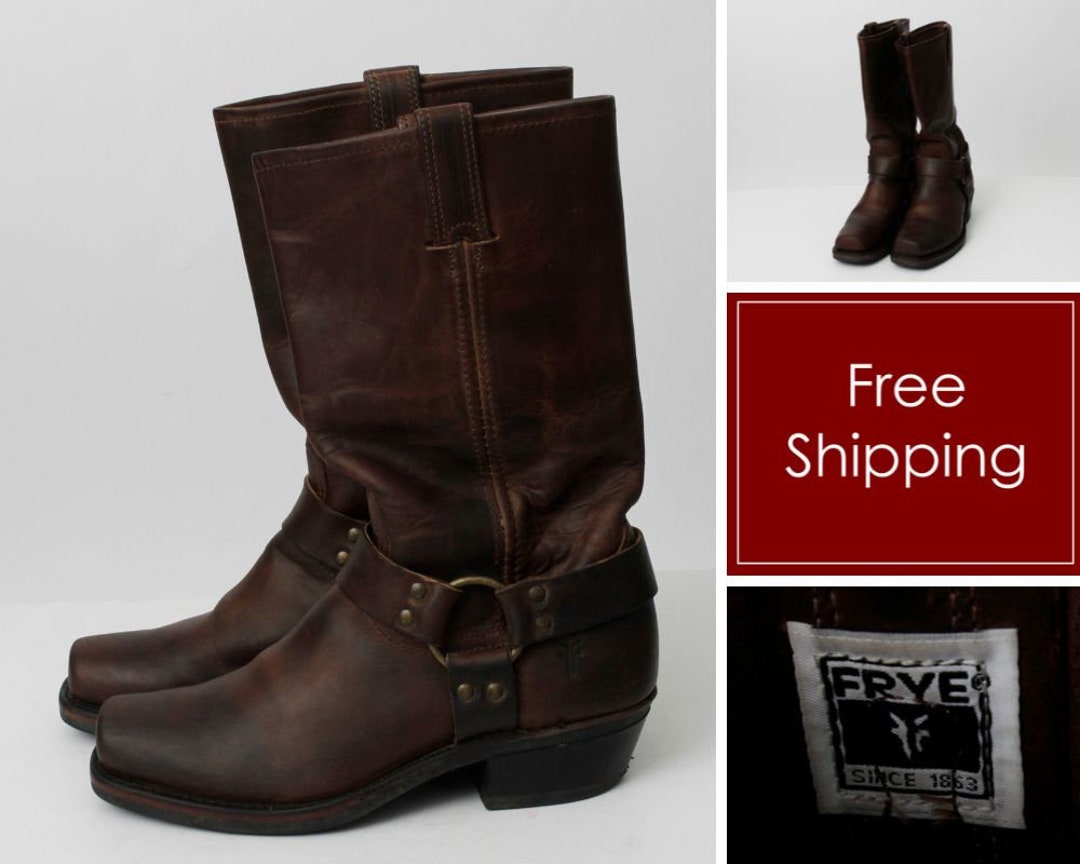 Vintage Frye Boots Frye Harness Boots Women's Frye Boots Etsy