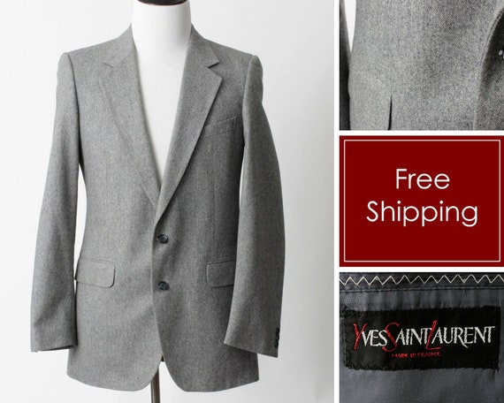 Vintage Yves Saint Laurent Jacket Blazer Sport Coat Suit - Etsy Canada
