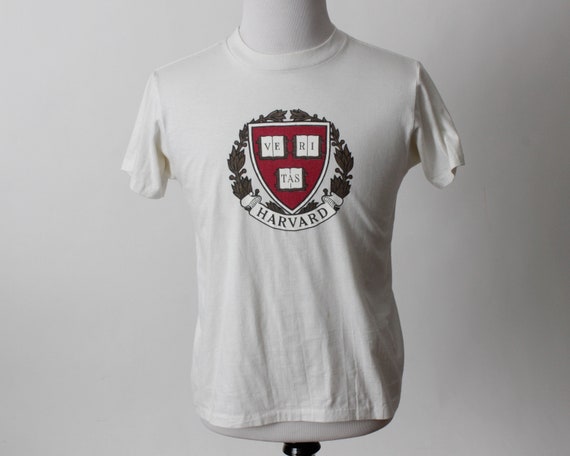 Vintage 80s Harvard T Shirt Tee University Boston… - image 2