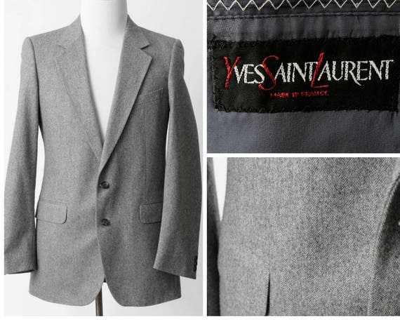 Vintage Yves Saint Laurent Jacket Blazer Sport Co… - image 9