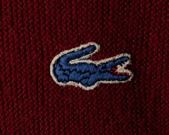 Vintage 70s Lacoste Sweater Men's Women's Izod Ma… - image 4