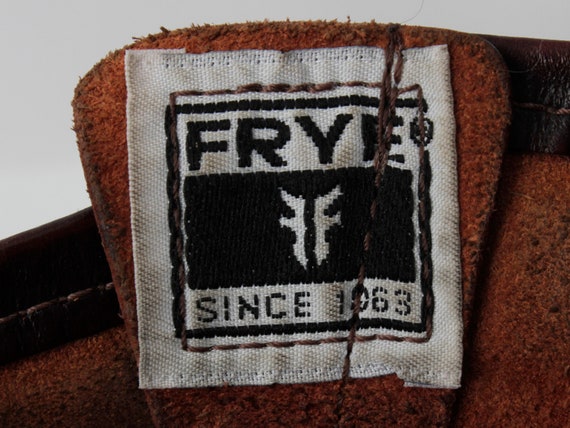 Vintage Frye Boots Frye Engineer Boots 90s Frye B… - image 8