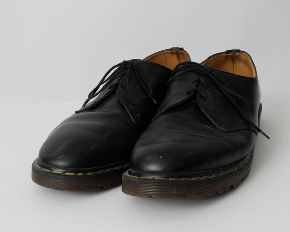 Vintage Men's Dr Martens Shoes Doc Size 16 Black … - image 2