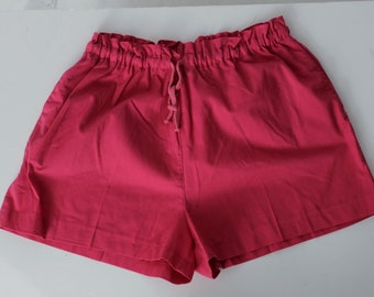 Vintage 80s Shorts Women's Magenta Pink Short - Retro 80's 25 32