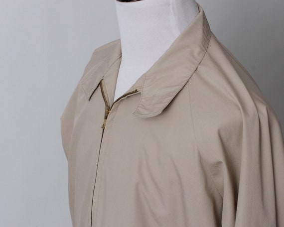 Vintage 80s Windbreaker Jacket Men's Harrington S… - image 4
