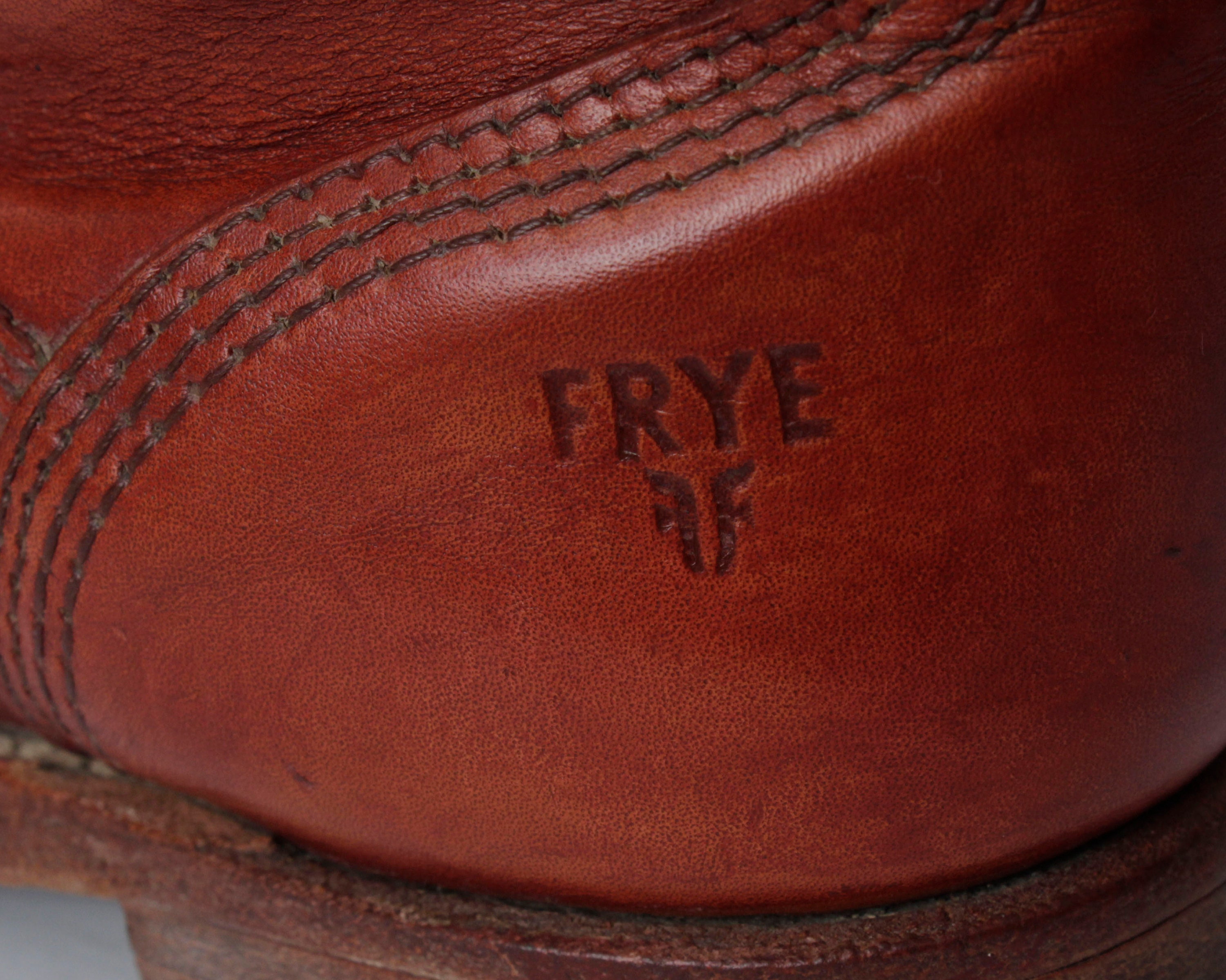 Frye veronica combat cheap red clay