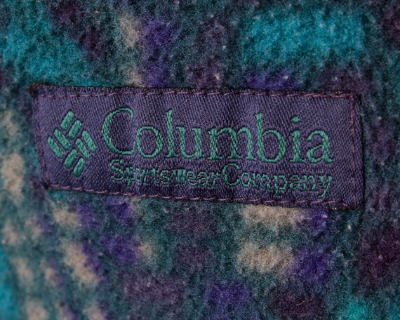 Vintage Columbia Fleece - 90's Retro Extra Large … - image 5