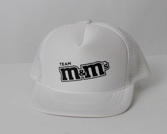 Vintage M&M Hat Snap Back Candy Mars Trucker Choc… - image 1