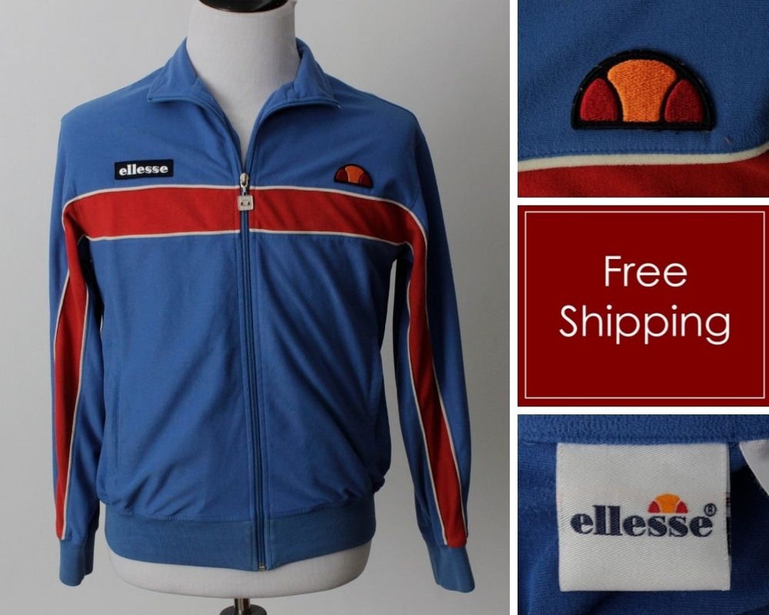 Orange ellesse jacket sale