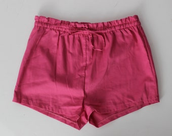 Vintage 80s Shorts Women's Pink Short - Retro 80's 28 32