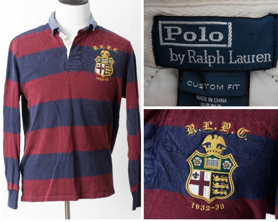 polo ralph lauren crest rugby shirt