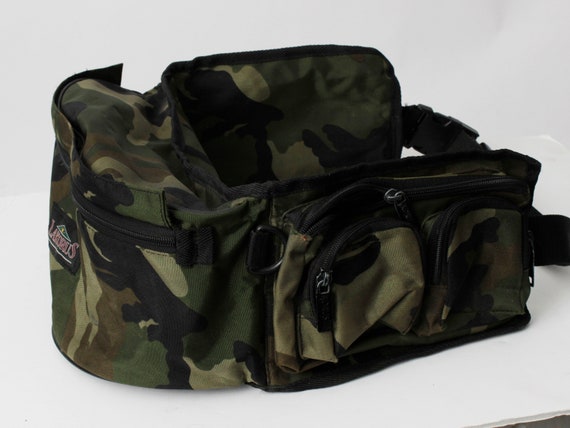 Vintage Fanny Pack Camoflage Fanny Pack Camo Fann… - image 2