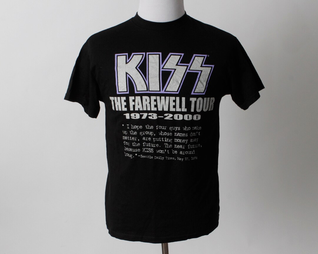 米国製 00s KISS Ｔシャツ THE FAREWELL TOUR 2001 s-l400.jpg