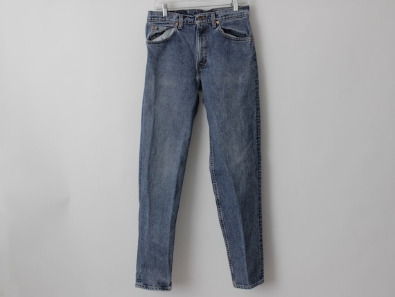 Vintage 90s Levi's 550 Jeans Levi Denim Blue Pants 29.5 X 33 Vintage 90s Levi's 550 Jeans Levi Denim Blue Pants 29.5 X 33