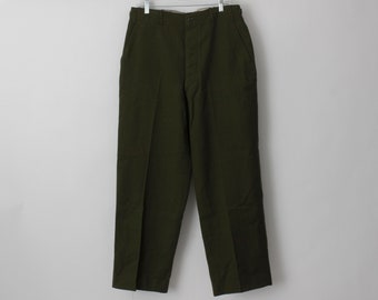 35 X 26 50s US Army Wool Field Trousers / M-1951, M51 M-51