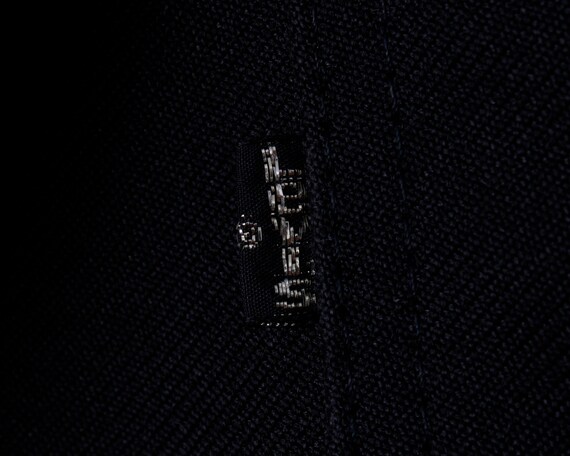 Vintage 70s Levi's Pants Black Polyester Men's Wo… - image 5