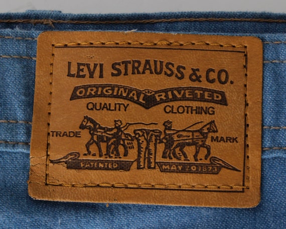Vintage Levi's Action Jeans Levi Denim Blue Pants… - image 9