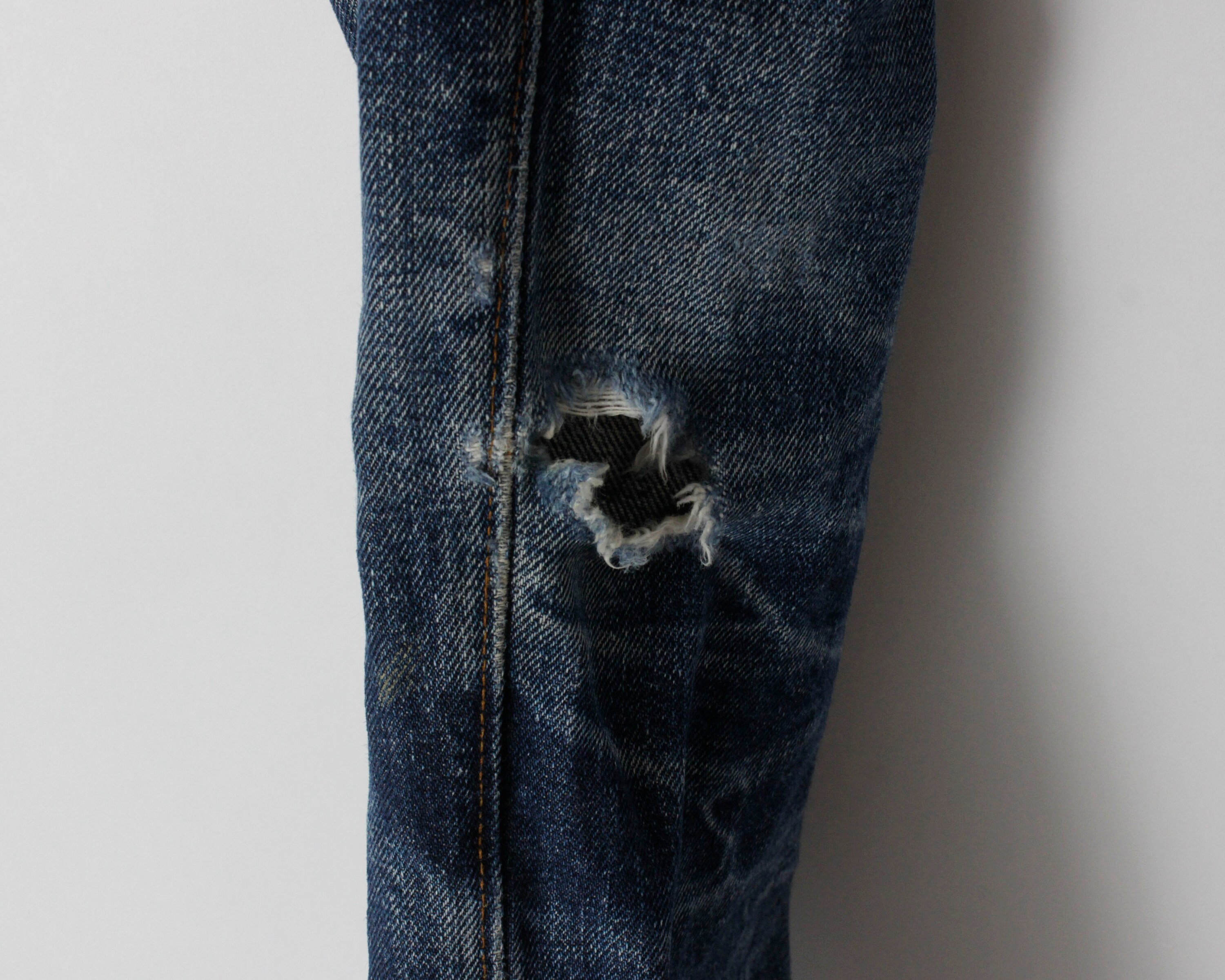 Jean Vintage Levi's 501 Big E Selvedge - Taille 28x29 - Denim USA Années 50-60 - Parfait état