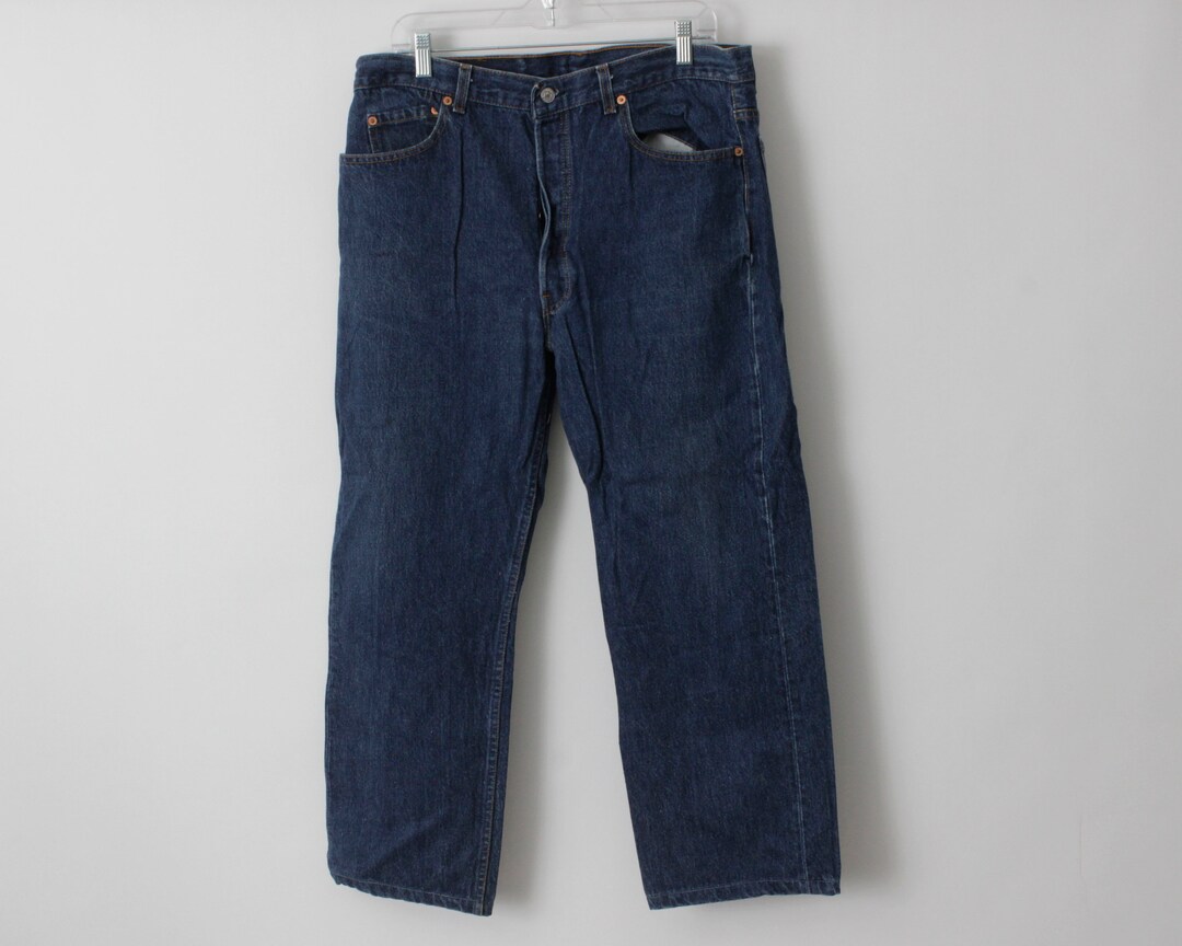 LEVI'S 501 アメリカ製　90s ビンテージ　35インチ Vintage 90s Levi's 501 Jeans Levi 35 x 26 Jean Denim - Retro