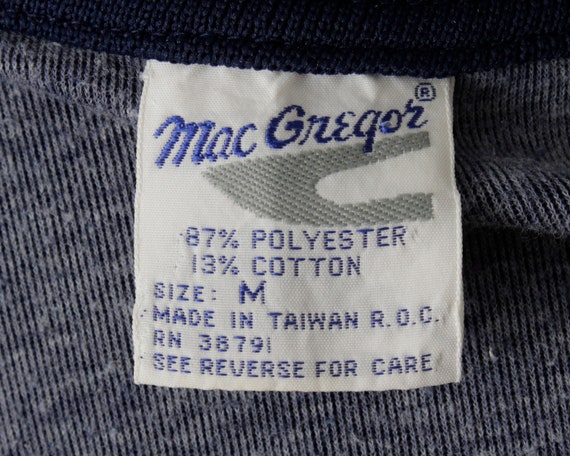 Vintage USA Jacket Track MacGregor Flag America 4… - image 7
