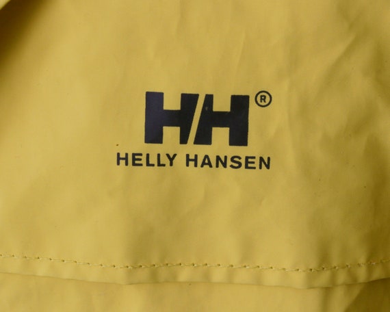 Helly Hansen Jacket Men's Yellow Rain Parka Hood … - image 4