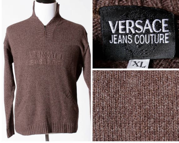 versace jeans couture mens sweater