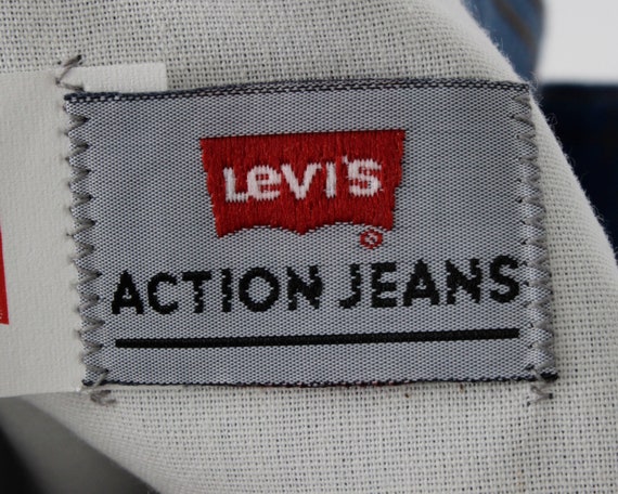 Vintage Levi's Action Jeans Levi Denim Blue Pants… - image 6