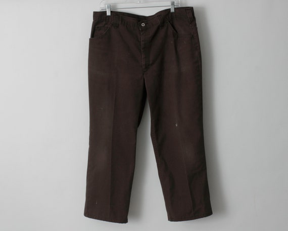 Vintage Unitog Pants Men's Brown Skater 37 38 x 2… - image 2