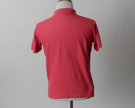 Salmon top color polo