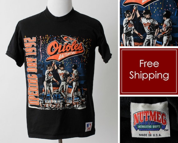 vintage baltimore orioles t shirt