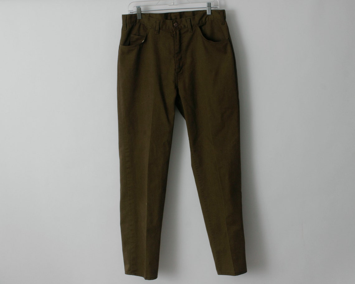 levi's polyester pants