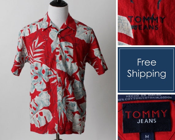 hilfiger hawaiian shirt