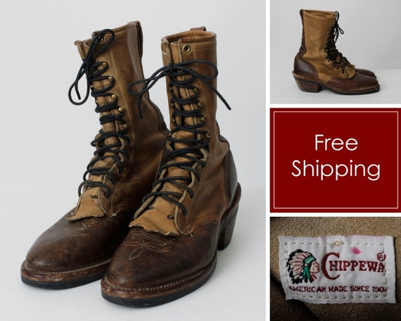chippewa packer boots for sale