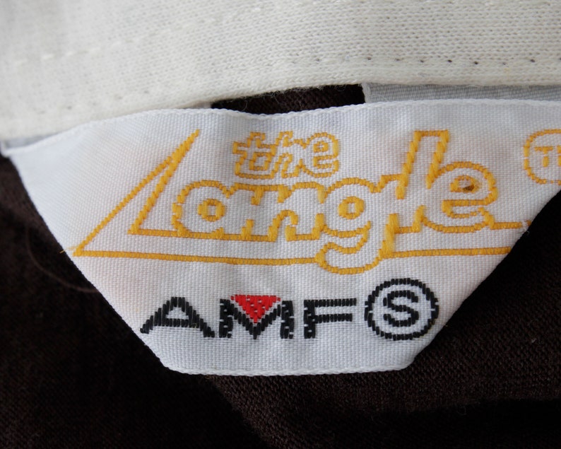 Vintage Men/'s Bowling Shirt Angle AMF Bowl Short Sleeve 70/'s Retro Small S
