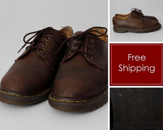Vintage 90s Dr Martens Shoes Doc Men's Size 11 Bro
