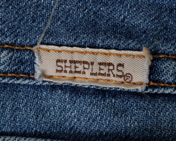 Vintage 80s Sheplers Jeans Women's Blue Shepler 2… - image 10