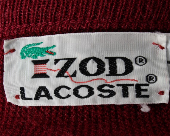 Vintage 70s Lacoste Sweater Men's Women's Izod Ma… - image 6