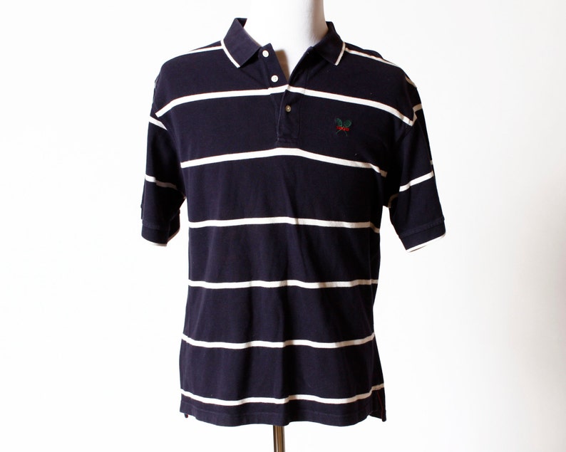 Vintage Men's Izod Logo Racquet Polo Shirt Retro 90s - Etsy