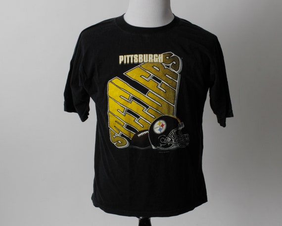 Vintage 90s Pittsburgh Steelers T Shirt Tee T-Shi… - image 2