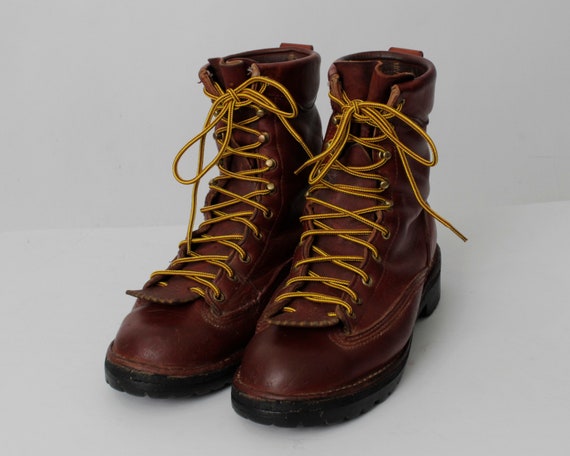 Vintage 80s Danner Boots Men's Leather 