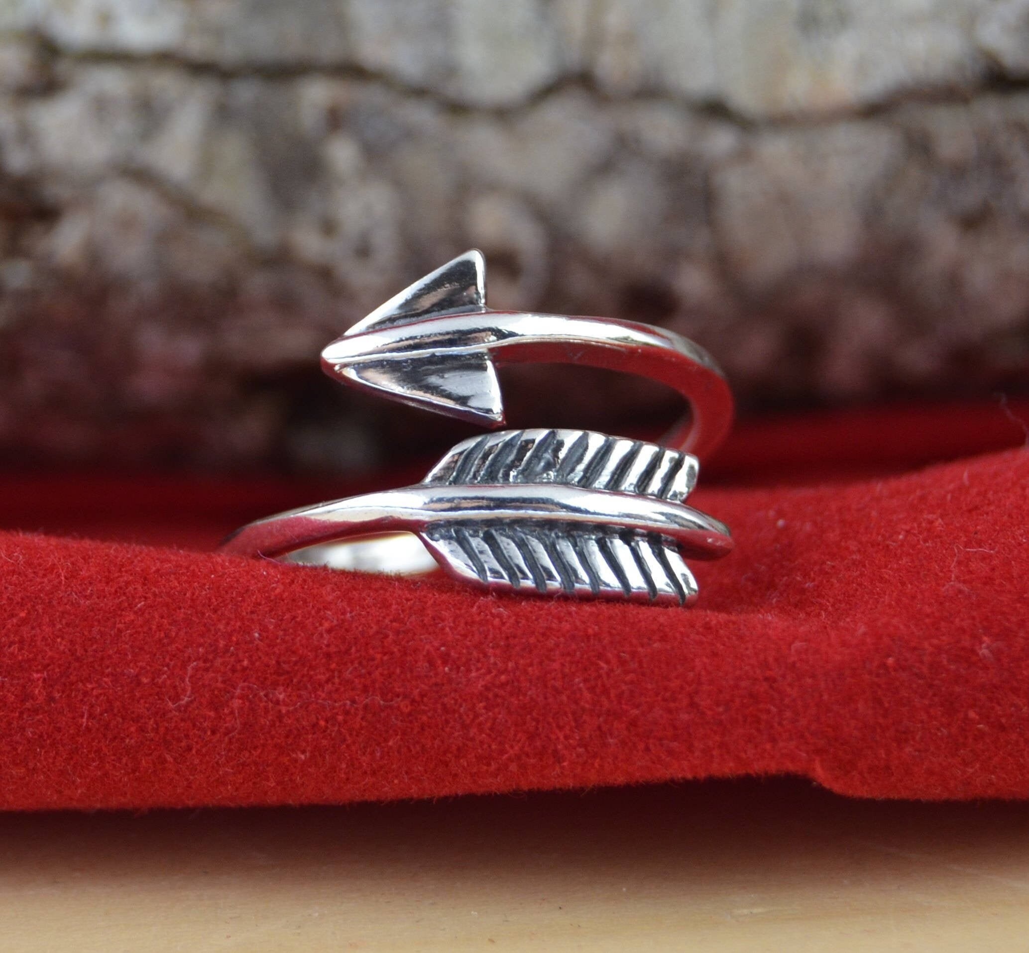 Arrow Wrap Ring - Etsy Arrow Wrap Ring - Etsy