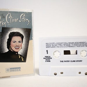 The Patsy Cline Story Cassette Tape MCAC2-4038 (Rare*, 1988 MCA Records)
