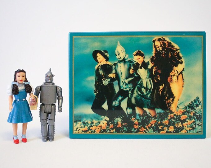 Vintage 1987 the Wizard of Oz Musical Jewelry Box the Poppy Field Limited Edition off to See the