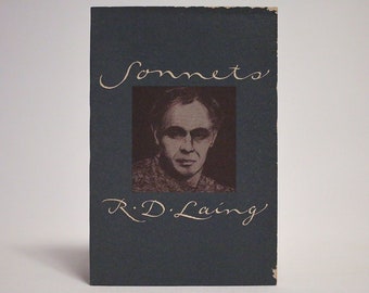 Sonnets R.D. Laing 1979, 1980 First American Edition Paperback Book (Pantheon Books 1/81)