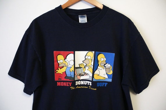 Vintage The Simpsons Homer Money Donuts Duff: The… - image 3