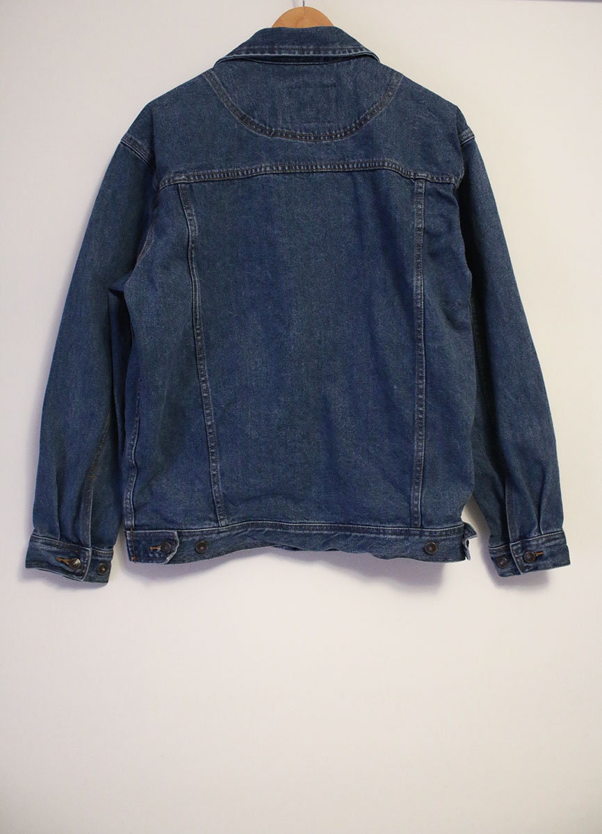 Vintage MGM Grand Las Vegas Blue Jean Denim Men's Jacket - Etsy