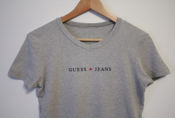 guess jeans crop top
