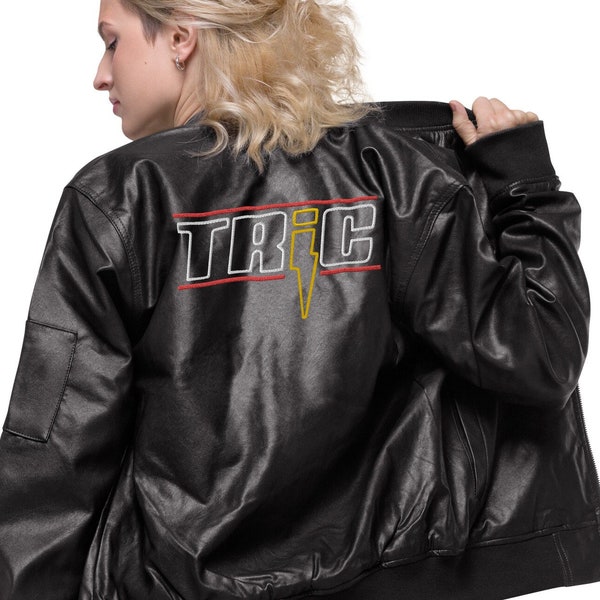 TRIC Leather Bomber Jacket | One Tree Hill