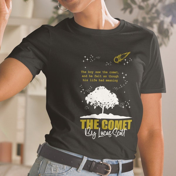 De komeet door Lucas Scott | One Tree Hill unisex T-shirt met korte mouwen